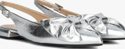 zilveren notre-v slingbacks 12261
