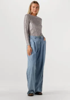 zilveren notre-v tops & t-shirts nv-geraldine