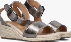 zilveren omoda espadrilles 0577-2