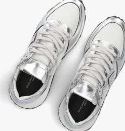 zilveren philippe model lage sneakers tropez haute low woman