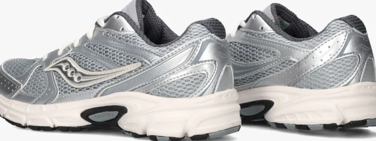 zilveren saucony lage sneakers ride millennium w