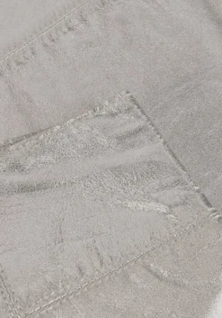 zilveren selected femme minirok slfnew ibi skirt metallic