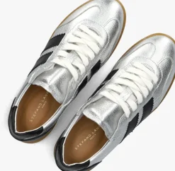 zilveren stefano lauran lage sneakers 1white101