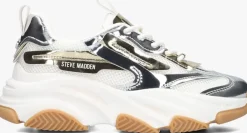 zilveren steve madden lage sneakers possession