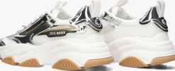 zilveren steve madden lage sneakers possession