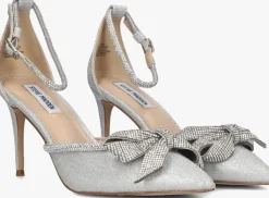 zilveren steve madden sandalen lumiere