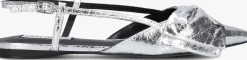 zilveren steve madden slingbacks dazzled