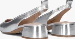 zilveren steve madden slingbacks smitten