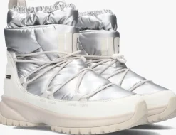 zilveren ugg snowboots yose puffer mid metallic