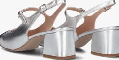 zilveren unisa slingbacks lumis