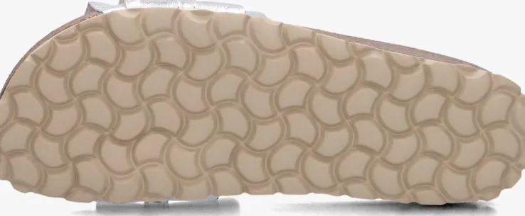 zilveren verbenas slippers rocio