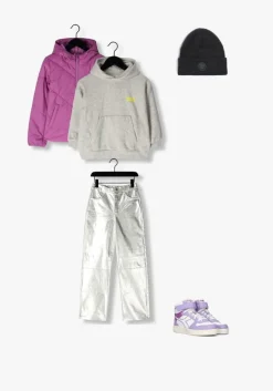 zilveren vingino wijde broek sarley