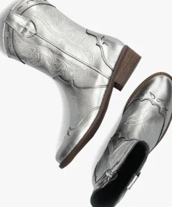 zilveren wysh cowboylaarzen hailey