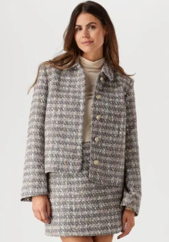 zilveren y.a.s. jack yassiraz ls short jacket