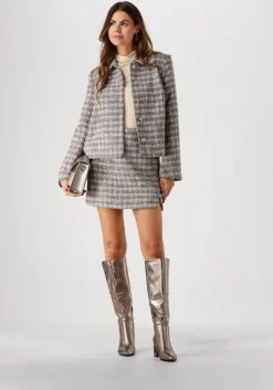 zilveren y.a.s. jack yassiraz ls short jacket