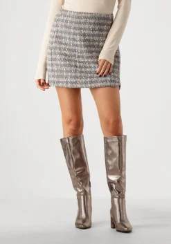 zilveren y.a.s. minirok yassiraz hmw short skirt