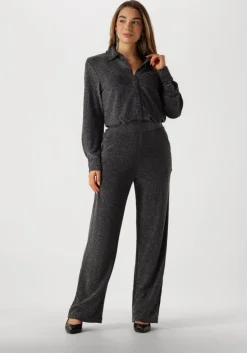 zilveren y.a.s. pantalon yastikka hw glitter pants