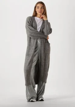 zilveren y.a.s. wijde broek yasstorma hw pants