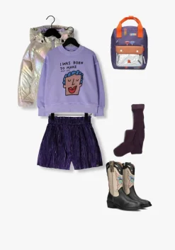 zilveren your wishes gewatteerde jas otta puffer coat