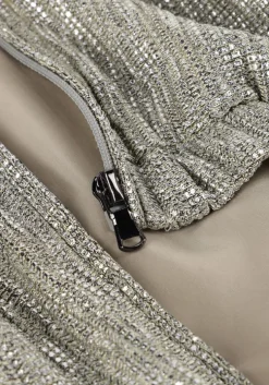 zilverkleurig daily7 jack metallic jacket