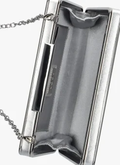 zilverkleurig lodi clutch 1815