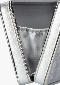 zilverkleurig lodi clutch 1815