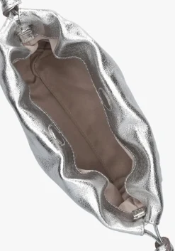 zilverkleurig notre-v schoudertas arela