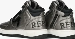zilverkleurig replay hoge sneakers epic jr 18