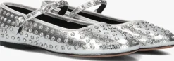 zilverkleurig steve madden ballerina's vinetta-r