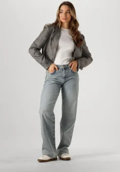 zwarte aaiko blazer ines tweed pes 540