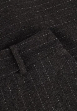 zwarte aaiko minirok pascale pinstripe vis 548