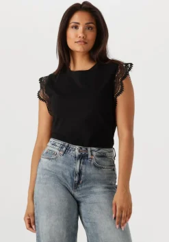 zwarte aaiko t-shirt cora fancy co 144