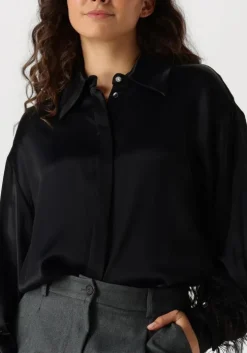 zwarte access blouses d44-7044-198