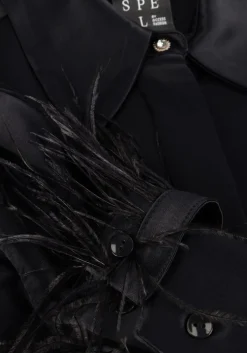 zwarte access blouses d44-7044-198