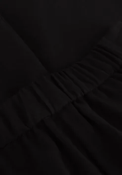 zwarte access pantalon mom pants with pleats