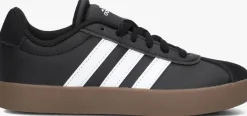 zwarte adidas lage sneakers vl court 3.0 k