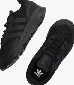 zwarte adidas lage sneakers zx 1k c