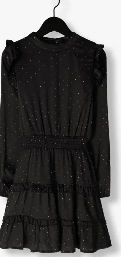 zwarte ai&ko mini jurk alline strass pes 507 g