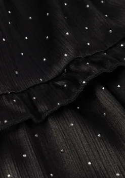 zwarte ai&ko mini jurk alline strass pes 507 g