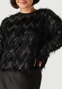 zwarte aimee the label trui franka