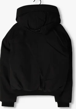 zwarte airforce gewatteerde jas hrg0647