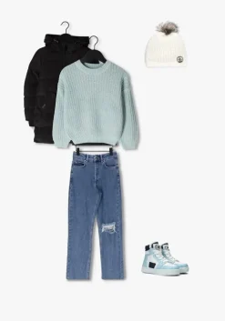 zwarte airforce gewatteerde jas frg0623