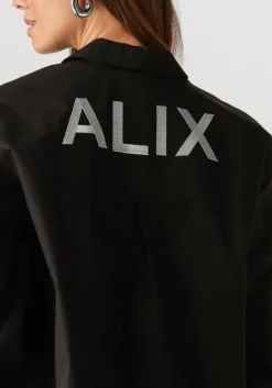 zwarte alix the label blouses ladies woven oversized blouse