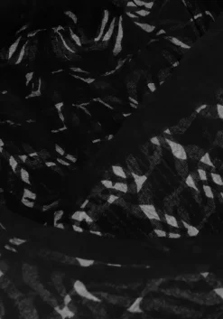 zwarte alix the label blouses ladies woven bull burnout blouse