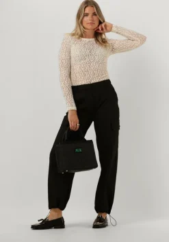 zwarte alix the label cargobroeken cargo pants
