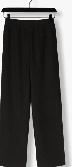 zwarte alix the label pantalon ladies knitted lurex pants