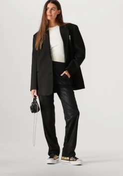 zwarte alix the label pantalon printed pants