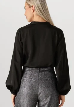 zwarte amaya amsterdam blouses violet