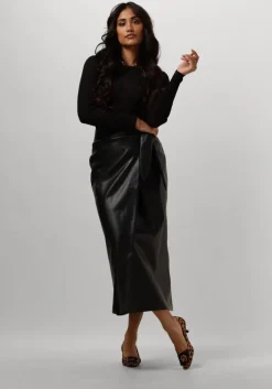 zwarte amaya amsterdam midirok han skirt