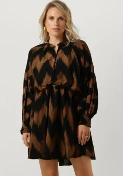 zwarte amaya amsterdam mini jurk emely